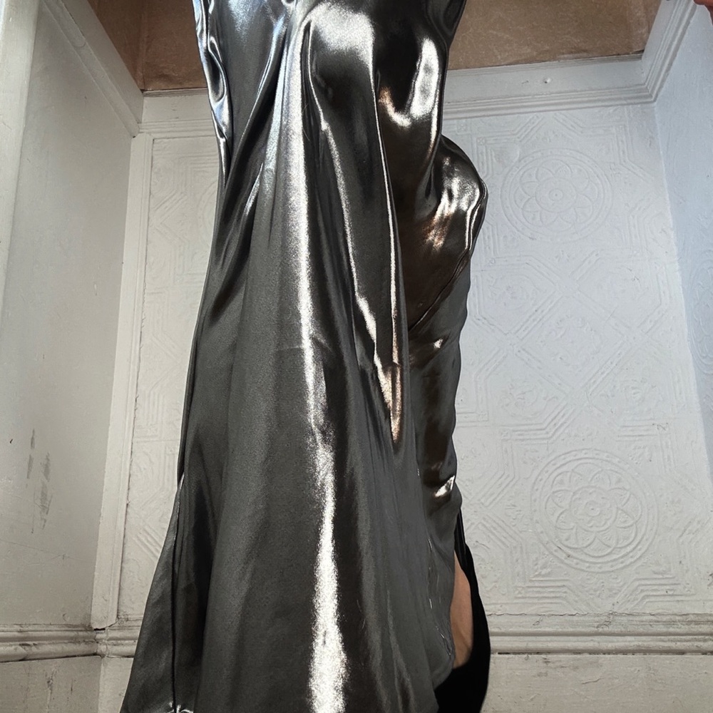 Metallic dress zara - Picture 5 of 14